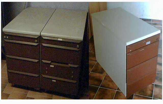 3 Schreibtischcontainer